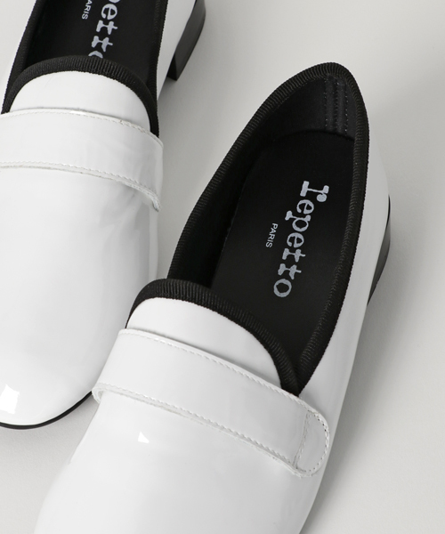 Repetto(レペット)の「Repetto ラバーソールダンスシューズ / MAESTRO(ドレスシューズ・レディース・ホワイト・38/36/37)」の6枚目の写真