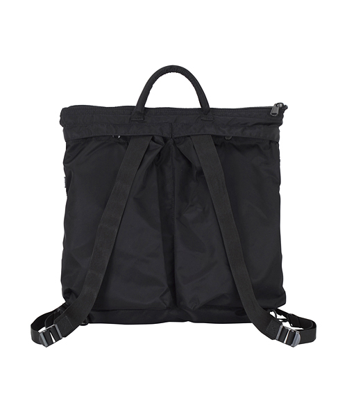 Ne-net（ネネット）の「(S)ナイロンヘルメットリュック（バックパック/リュック・レディース・ブラック/カーキ・FREE）」の3枚目の写真