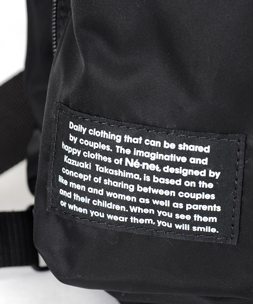 Ne-net（ネネット）の「(S)ナイロンヘルメットリュック（バックパック/リュック・レディース・ブラック/カーキ・FREE）」の8枚目の写真
