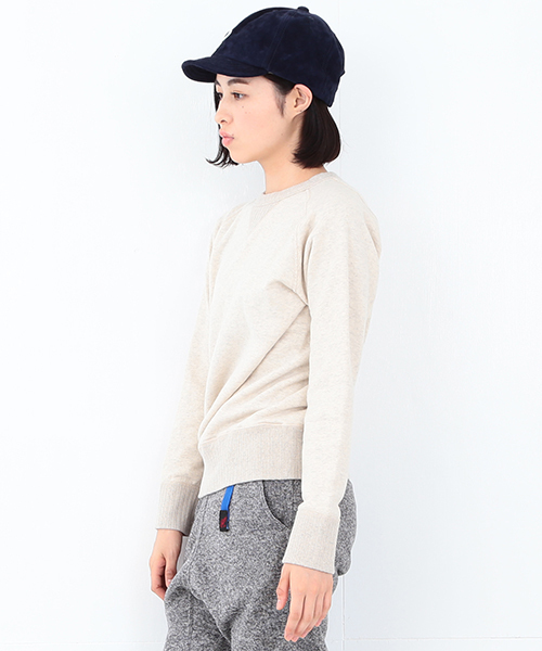 BEAMS BOY（ビームスボーイ）の「BEAMS BOY / 杢裏毛フリーダム スウェット②（スウェット・レディース・ライトグレー/ベージュ・ONE SIZE）」の6枚目の写真