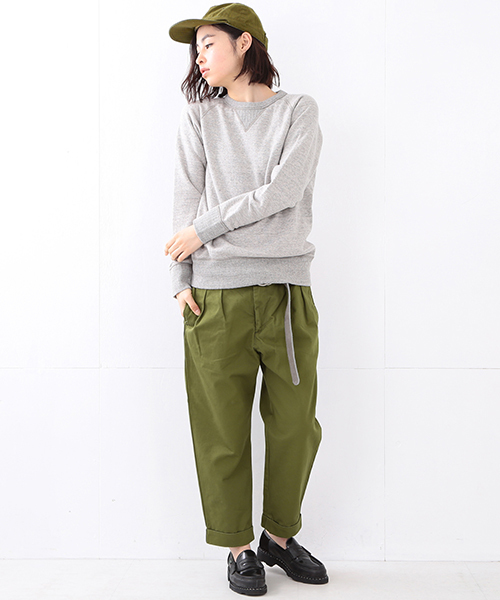 BEAMS BOY（ビームスボーイ）の「BEAMS BOY / 杢裏毛フリーダム スウェット②（スウェット・レディース・ライトグレー/ベージュ・ONE SIZE）」の21枚目の写真