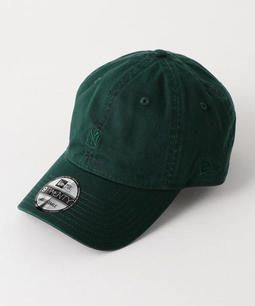 NEW ERA(ニューエラ)の「【別注】<NEW ERA(ニューエラ)>∴NY 920 CAP ◆(キャップ・レディース・ベージュ/オレンジ系その他/ダークグリーン/ネイビー・FREE)」の6枚目の写真