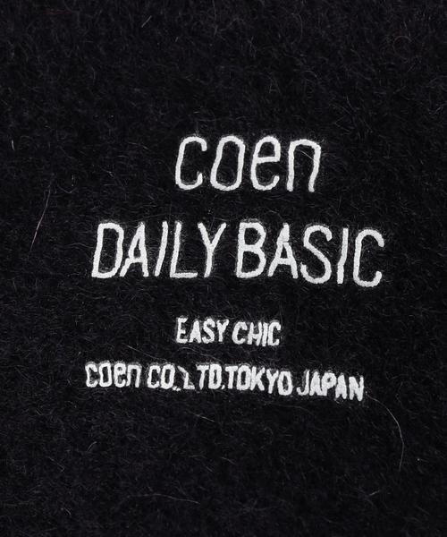 coen（コーエン）の「【coen キッズ / ジュニア】ベレー帽（ハンチング/ベレー帽・キッズ・ワインレッド/ネイビー・FREE）」の11枚目の写真