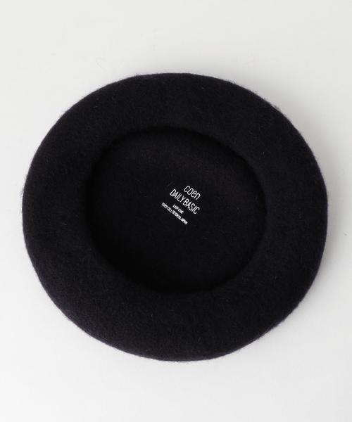 coen（コーエン）の「【coen キッズ / ジュニア】ベレー帽（ハンチング/ベレー帽・キッズ・ワインレッド/ネイビー・FREE）」の12枚目の写真