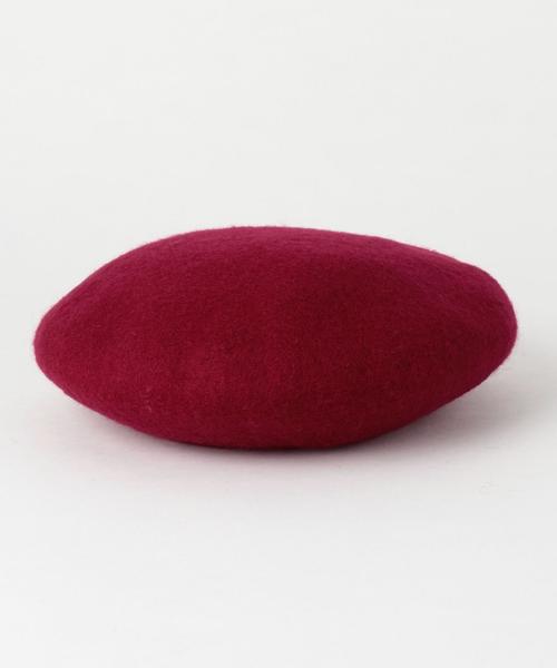 coen（コーエン）の「【coen キッズ / ジュニア】ベレー帽（ハンチング/ベレー帽・キッズ・ワインレッド/ネイビー・FREE）」の6枚目の写真