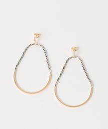 by boe | [バイ・ボー]BY BOE KF WIRE SCL ピアス(ピアス（両耳用）)