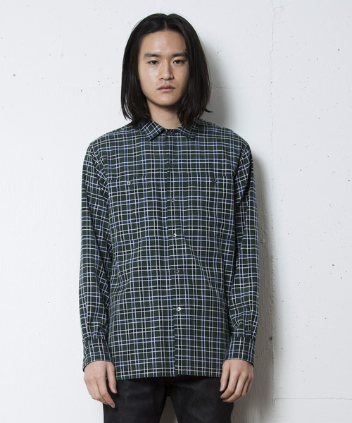 FACTOTUM(ファクトタム)の「【FACTOTUM】ドビーチェック長袖シャツ(シャツ/ブラウス・メンズ・レッド/グリーン・44/46/48)」の10枚目の写真