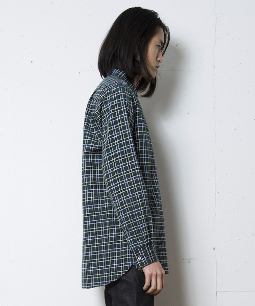 FACTOTUM(ファクトタム)の「【FACTOTUM】ドビーチェック長袖シャツ(シャツ/ブラウス・メンズ・レッド/グリーン・44/46/48)」の11枚目の写真