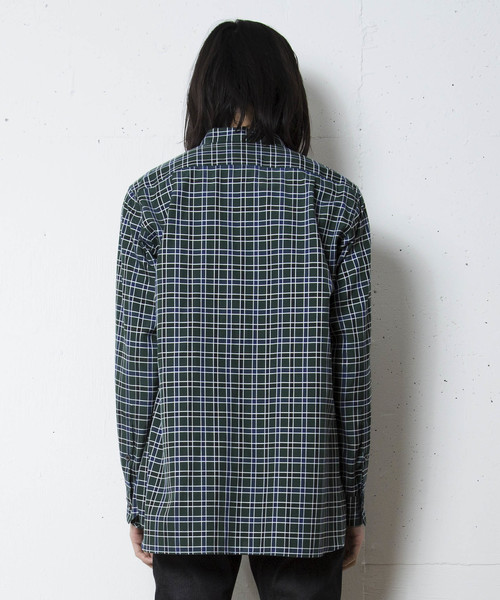 FACTOTUM(ファクトタム)の「【FACTOTUM】ドビーチェック長袖シャツ(シャツ/ブラウス・メンズ・レッド/グリーン・44/46/48)」の12枚目の写真
