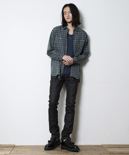 FACTOTUM(ファクトタム)の「【FACTOTUM】ドビーチェック長袖シャツ(シャツ/ブラウス・メンズ・レッド/グリーン・44/46/48)」の13枚目の写真