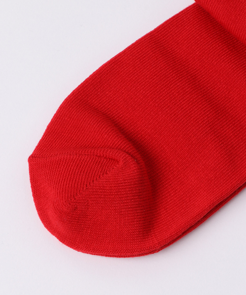 WEGO（ウィゴー）の「WEGO/ハートラインソックス（ソックス/靴下・レディース・レッド/ブラック/ホワイト・FREE）」の4枚目の写真