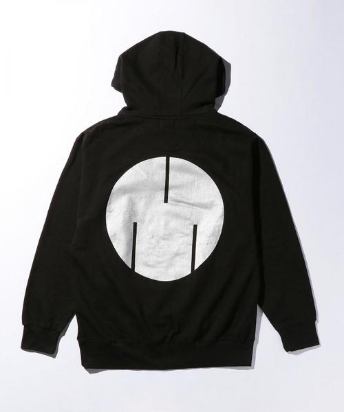 MONKEY TIME(モンキータイム)の「<MSFTSrep> CIRCLE LOGO HOODIE/パーカ ◆(パーカー・メンズ・ブラック/レッド・LARGE/MEDIUM/X-LARGE)」の2枚目の写真