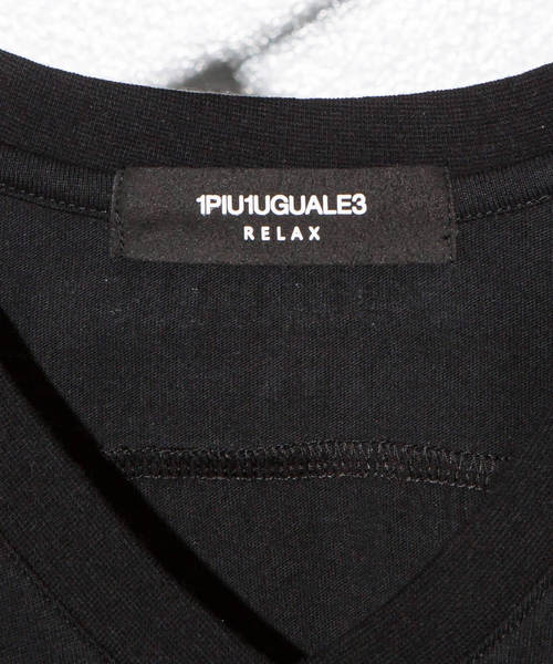 1PIU1UGUALE3 RELAX (ウノピゥウノウグァーレトレ リラックス)の「1PIU1UGUALE3 RELAX(ウノピゥウノウグァーレトレ)ボックスロゴプリント 半袖Tシャツ(Tシャツ/カットソー・メンズ・ネイビー/ブラック/ホワイト・X-LARGE/LARGE/MEDIUM/SMALL/XX-LARGE)」の5枚目の写真