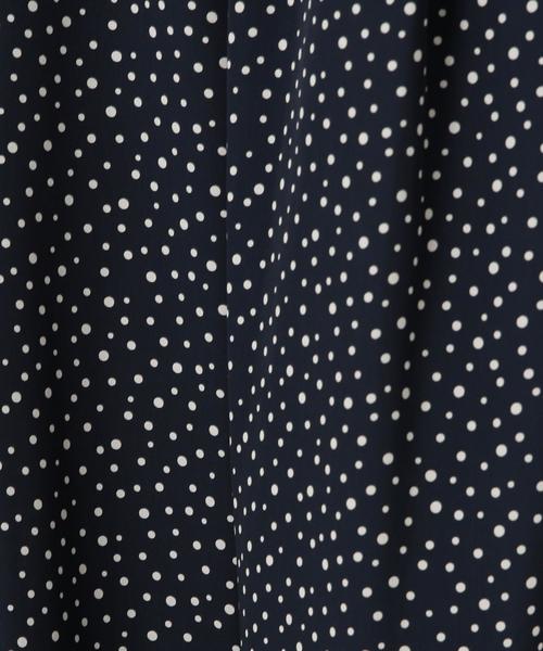 BEAUTY&YOUTH UNITED ARROWS(ビューティーアンドユースユナイテッドアローズ)の「BY∴ ドットイージーワイドパンツ -手洗い可能- o(その他パンツ・レディース・ブラック/ネイビー・MEDIUM/SMALL)」の9枚目の写真