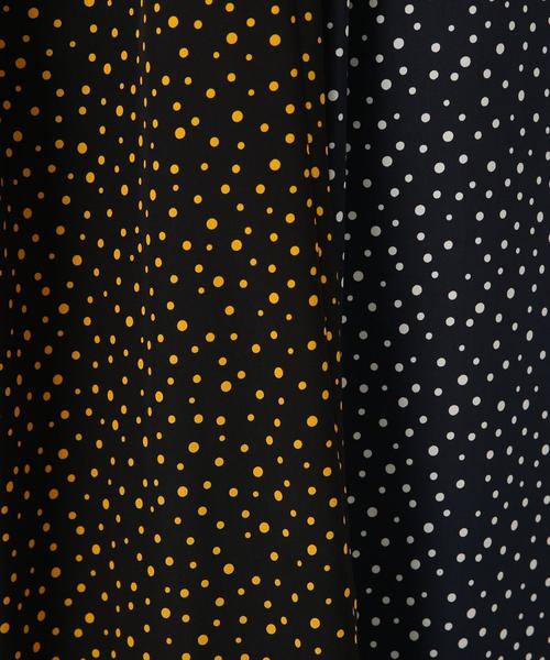 BEAUTY&YOUTH UNITED ARROWS(ビューティーアンドユースユナイテッドアローズ)の「BY∴ ドットイージーワイドパンツ -手洗い可能- o(その他パンツ・レディース・ブラック/ネイビー・MEDIUM/SMALL)」の10枚目の写真