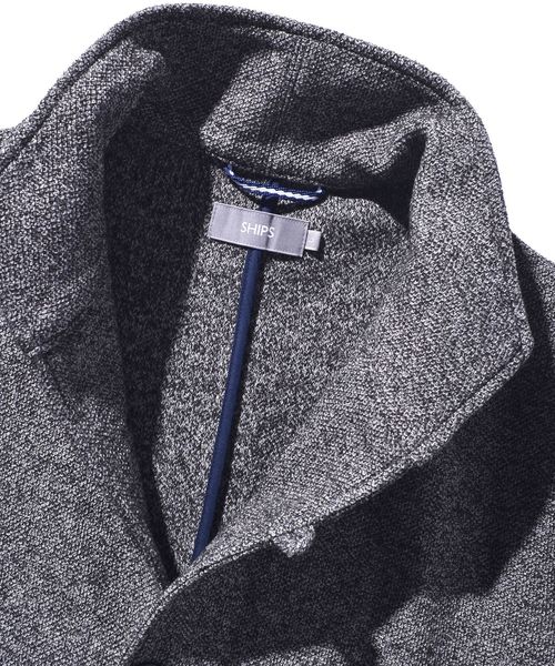 SHIPS（シップス）の「SU: スタンドカラー ジャケット■（テーラードジャケット・メンズ・ネイビー/チャコールグレー/ベージュ・MEDIUM/SMALL/LARGE/X-LARGE）」の8枚目の写真