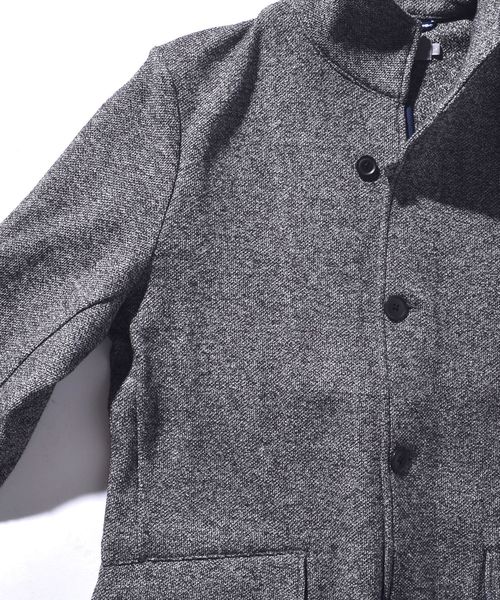 SHIPS（シップス）の「SU: スタンドカラー ジャケット■（テーラードジャケット・メンズ・ネイビー/チャコールグレー/ベージュ・MEDIUM/SMALL/LARGE/X-LARGE）」の9枚目の写真