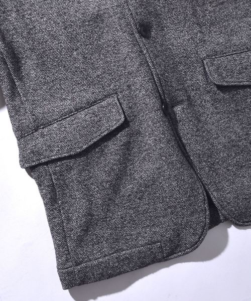 SHIPS（シップス）の「SU: スタンドカラー ジャケット■（テーラードジャケット・メンズ・ネイビー/チャコールグレー/ベージュ・MEDIUM/SMALL/LARGE/X-LARGE）」の10枚目の写真