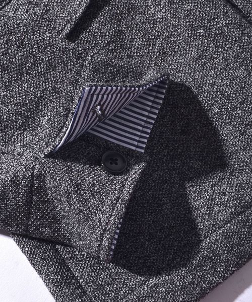 SHIPS（シップス）の「SU: スタンドカラー ジャケット■（テーラードジャケット・メンズ・ネイビー/チャコールグレー/ベージュ・MEDIUM/SMALL/LARGE/X-LARGE）」の12枚目の写真