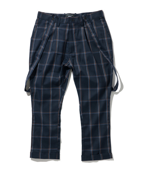 glamb（グラム）の「Sinmel suspenders pants / シンメルサスペンダーパンツ（その他パンツ・メンズ・ブラウン/ネイビー・0/3/2/1/4）」の16枚目の写真