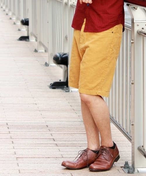 WEGO（ウィゴー）の「WEGO/サマーコールショーツ（スラックス・メンズ・ベージュ/グリーン系その他/ネイビー/ライトピンク・MEDIUM/LARGE）」の2枚目の写真