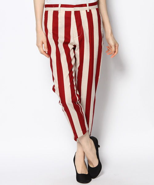 BEAMS BOY(ビームスボーイ)の「○O.C/LStNスラックス8分(スラックス・レディース・ブラック/レッド/ネイビー・0/1/2)」の3枚目の写真