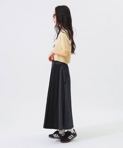 BEAMS BOY(ビームスボーイ)の「【別注】Healthknit / ワッフル ボーダー Tシャツ(Tシャツ/カットソー・レディース・ネイビー/イエロー/レッド/ブルー/ブラック/グリーン/ピンク/パープル/オレンジ/イエロー系その他3/サックスブルー・ONE SIZE)」の19枚目の写真
