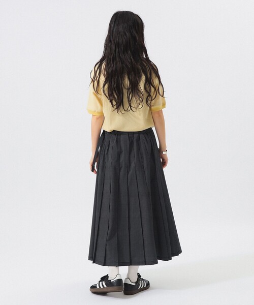 BEAMS BOY(ビームスボーイ)の「【別注】Healthknit / ワッフル ボーダー Tシャツ(Tシャツ/カットソー・レディース・ネイビー/イエロー/レッド/ブルー/ブラック/グリーン/ピンク/パープル/オレンジ/イエロー系その他3/サックスブルー・ONE SIZE)」の20枚目の写真