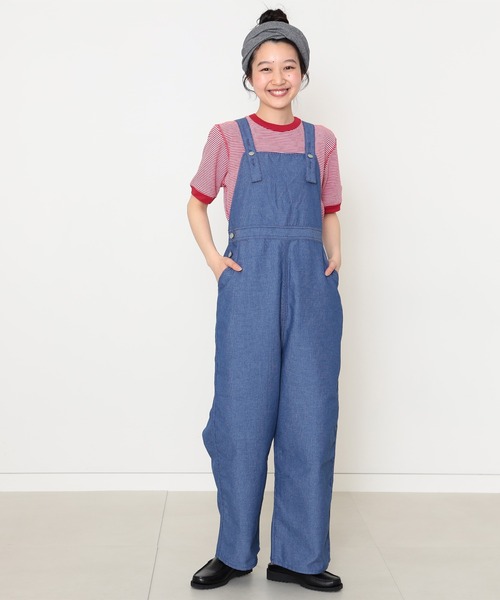 BEAMS BOY(ビームスボーイ)の「【別注】Healthknit / ワッフル ボーダー Tシャツ(Tシャツ/カットソー・レディース・ネイビー/イエロー/レッド/ブルー/ブラック/グリーン/ピンク/パープル/オレンジ・ONE SIZE)」の10枚目の写真