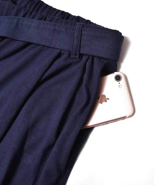 MinoriTY（マイノリティ）の「ベルト付きTRワイドアンクルパンツ ビッグ ルーズ（その他パンツ・メンズ・ブラック/カーキ/ネイビー・M/L）」の14枚目の写真