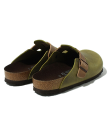 BIRKENSTOCK オリーブグリーン サボサンダル 43 Amazon | [ビルケンシュトック] ボストン メンズ 幅広