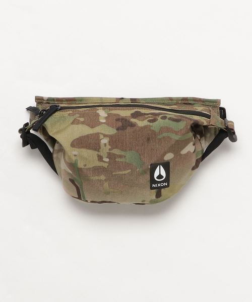 NIXON(ニクソン)の「TRESTLES SMU HIPPACK BAG(ボディバッグ/ウエストポーチ・メンズ・チャコールグレー/ブラック/ブラウン系カモフラージュ/カモフラージュ・FREE)」の4枚目の写真