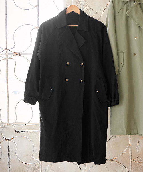 セール コクーンシルエットロングブルゾン ジャケット レディース ライトアウター オータムコート K767 神戸レタス ブルゾン Kobe Lettuce コウベレタス のファッション通販 Zozotown