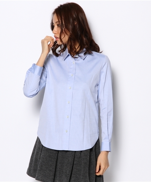 Ray BEAMS（レイビームス）の「Ray BEAMS / ピンオックスレギュラーシャツ（シャツ/ブラウス・レディース・オフホワイト/ライトブルー・0/1）」の14枚目の写真