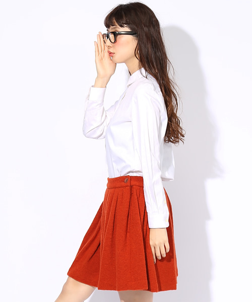 Ray BEAMS（レイビームス）の「Ray BEAMS / ピンオックスレギュラーシャツ（シャツ/ブラウス・レディース・オフホワイト/ライトブルー・0/1）」の3枚目の写真