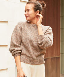 BEAUTY&YOUTH UNITED ARROWS | BY∴ ネップヤーンクルーネックニット(ニット/セーター)