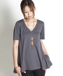 NANO universe | FF/A-lineカラーTee     H/S(Tシャツ/カットソー)