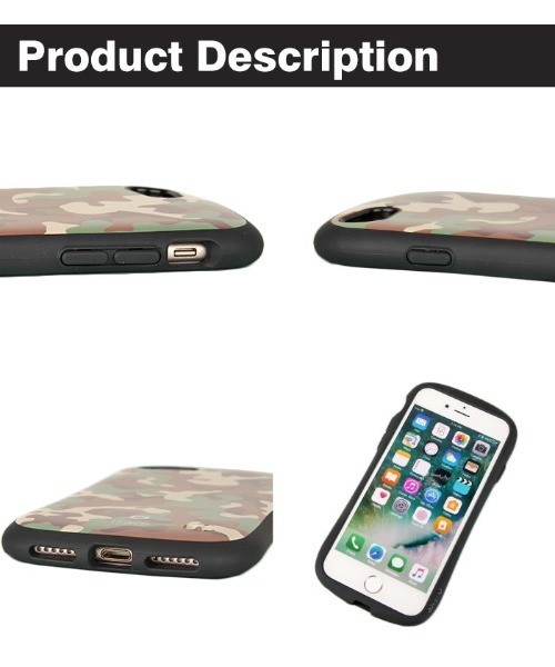 【美品】iFace FirstClass Military iPhone8/7用 Nelson_a610b140-99eb-4270-a0e7