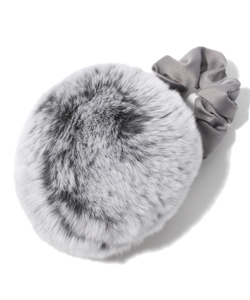 UNITED ARROWS（ユナイテッドアローズ）の「UAW REX PON シュシュ ◆◆◆（シュシュ・レディース・ライトグレー/モカ/ネイビー/その他1/その他2・フリー）」の8枚目の写真