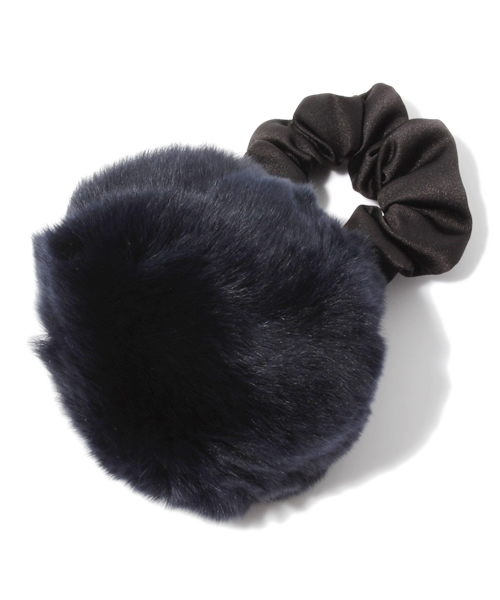 UNITED ARROWS（ユナイテッドアローズ）の「UAW REX PON シュシュ ◆◆◆（シュシュ・レディース・ライトグレー/モカ/ネイビー/その他1/その他2・フリー）」の9枚目の写真