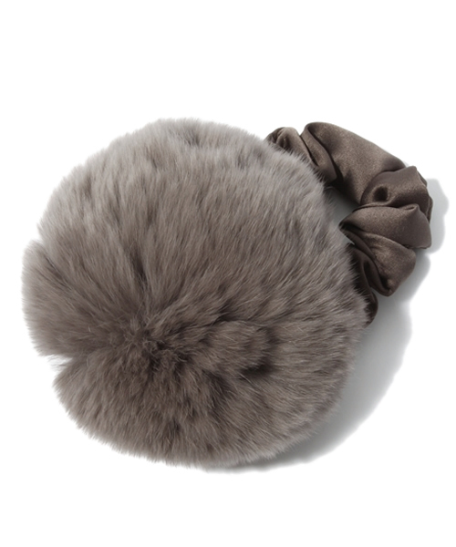 UNITED ARROWS（ユナイテッドアローズ）の「UAW REX PON シュシュ ◆◆◆（シュシュ・レディース・ライトグレー/モカ/ネイビー/その他1/その他2・フリー）」の10枚目の写真