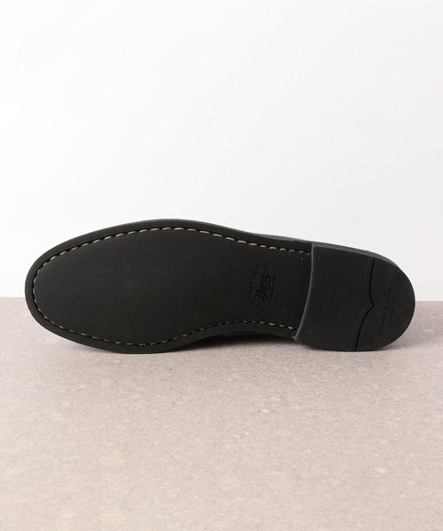 G.H.BASS（ジーエイチバス）の「[ジー エイチ バス]SC★ G.H.BASS ベーシック ローファー ラバー（ローファー・メンズ・ブラック/ワインレッド・8/7h/9/8h）」の5枚目の写真