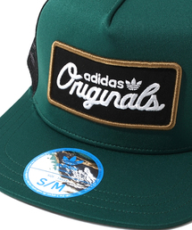 adidas スピラルロゴ トラッカーキャップ adidas Originals（アディダスオリジナルス）の「アディダス