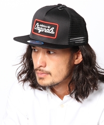 adidas スピラルロゴ トラッカーキャップ adidas Originals（アディダスオリジナルス）の「アディダス