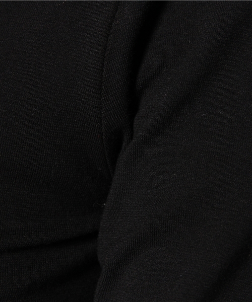 WEGO（ウィゴー）の「WEGO/Uネックカットソー（Tシャツ/カットソー・レディース・オフホワイト/ブラック/ブルー/ライトパープル・FREE）」の9枚目の写真