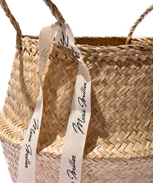 MARIE MILLER(マリー ミラー)の「Marie Miller SEAGRASS BASKET シーグラスバスケット L(収納グッズ・レディース・ブラウン・L)」の10枚目の写真