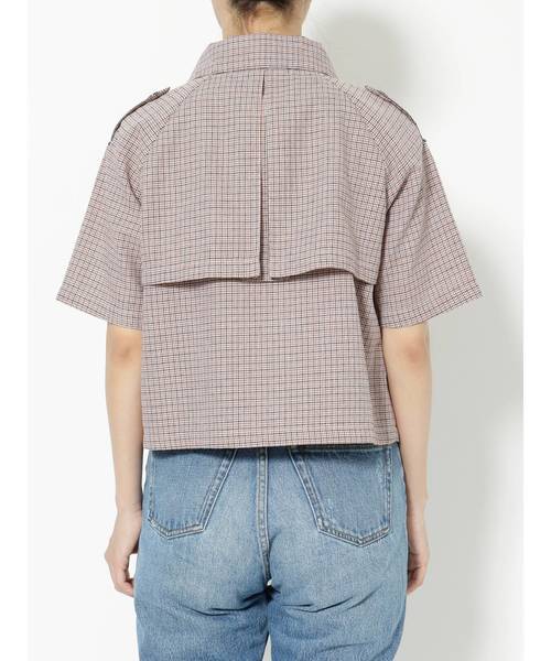 jouetie(ジュエティ)の「ダブルボタンブラウス(シャツ/ブラウス・レディース・ベージュ/レッド/その他1・MEDIUM)」の16枚目の写真