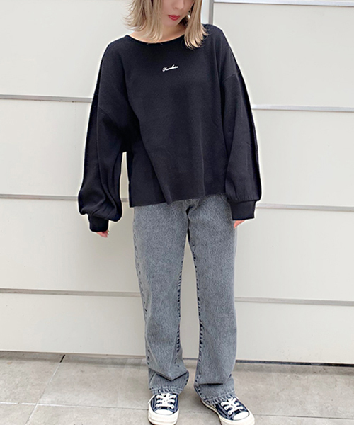 apres jour(アプレジュール)の「FRAMBOISE刺繍ワッフル【ZOZOTOWN限定アイテム】(Tシャツ/カットソー・レディース・ラベンダー/ライトベージュ/アイボリー/ブラック・フリー)」の18枚目の写真