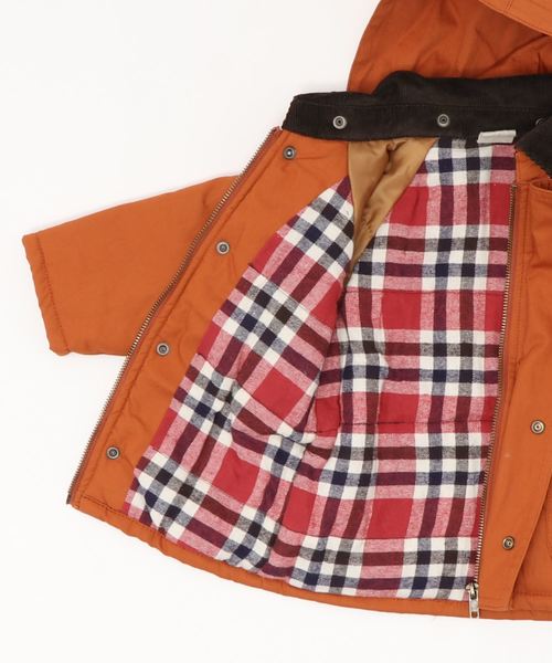 DILASH（ディラッシュ）の「フード取り外し可防寒ジャケット（その他アウター・キッズ・ブラック/ブラウン/ネイビー・90/100/110/120/80/130/140）」の5枚目の写真