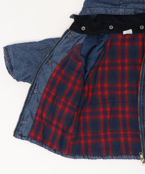 DILASH（ディラッシュ）の「フード取り外し可防寒ジャケット（その他アウター・キッズ・ブラック/ブラウン/ネイビー・90/100/110/120/80/130/140）」の7枚目の写真